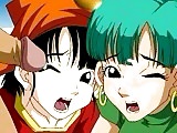 Hentai do Dragon Ball com Pan e Bulma Fudendo